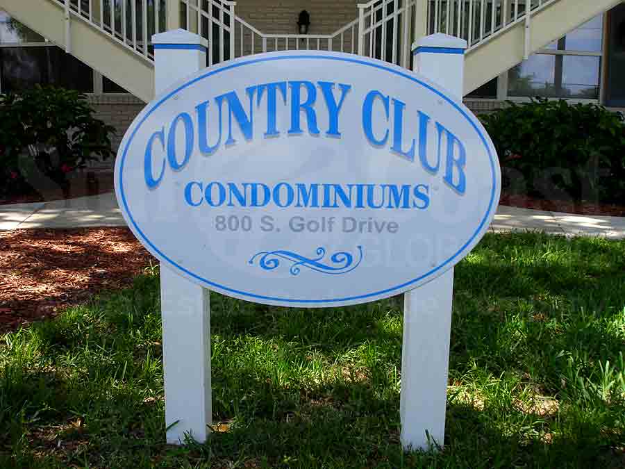 Country Club Of Naples Signage